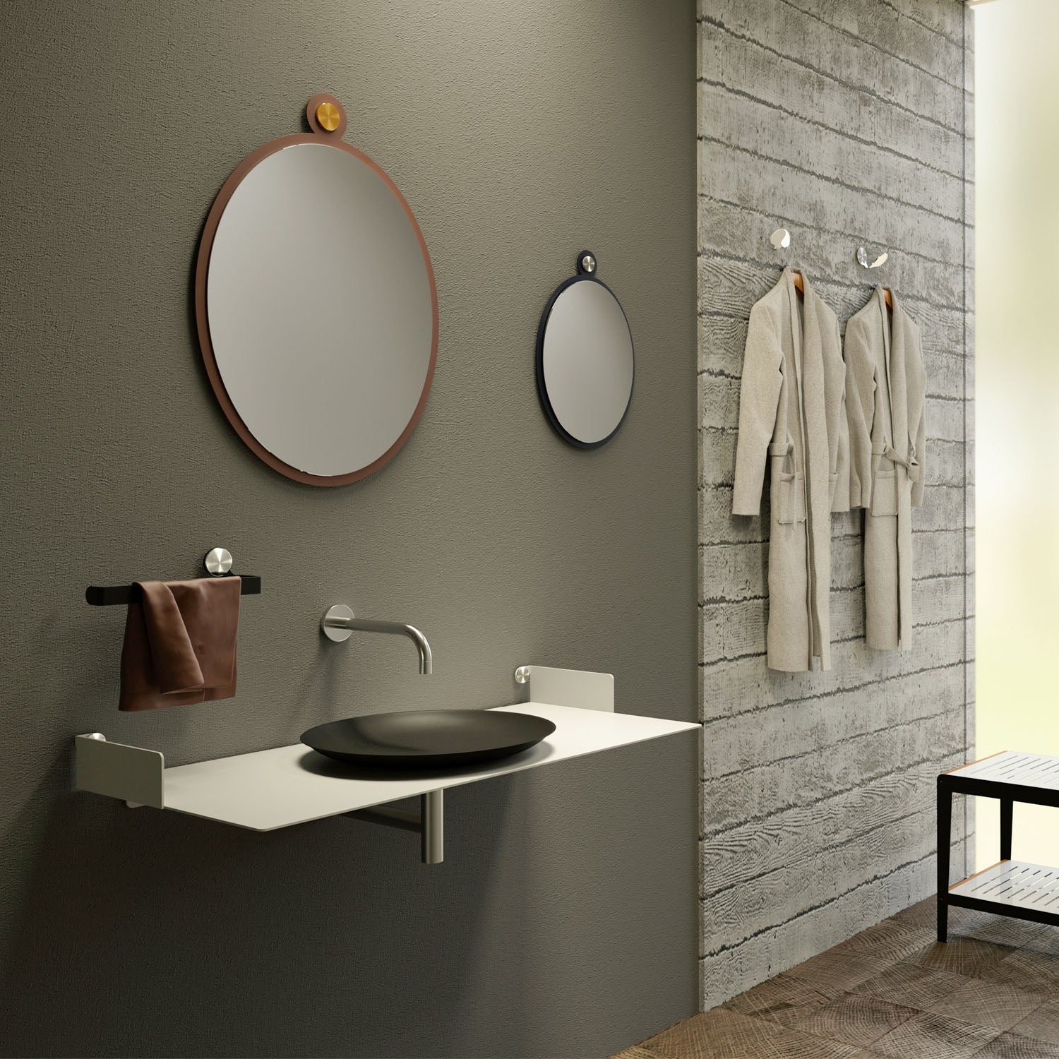 Premier Housewares Porte-rouleaux pour Wc Chrome ; Porte Papier Toilette de  14 cm de Diamètre : : Cuisine et Maison