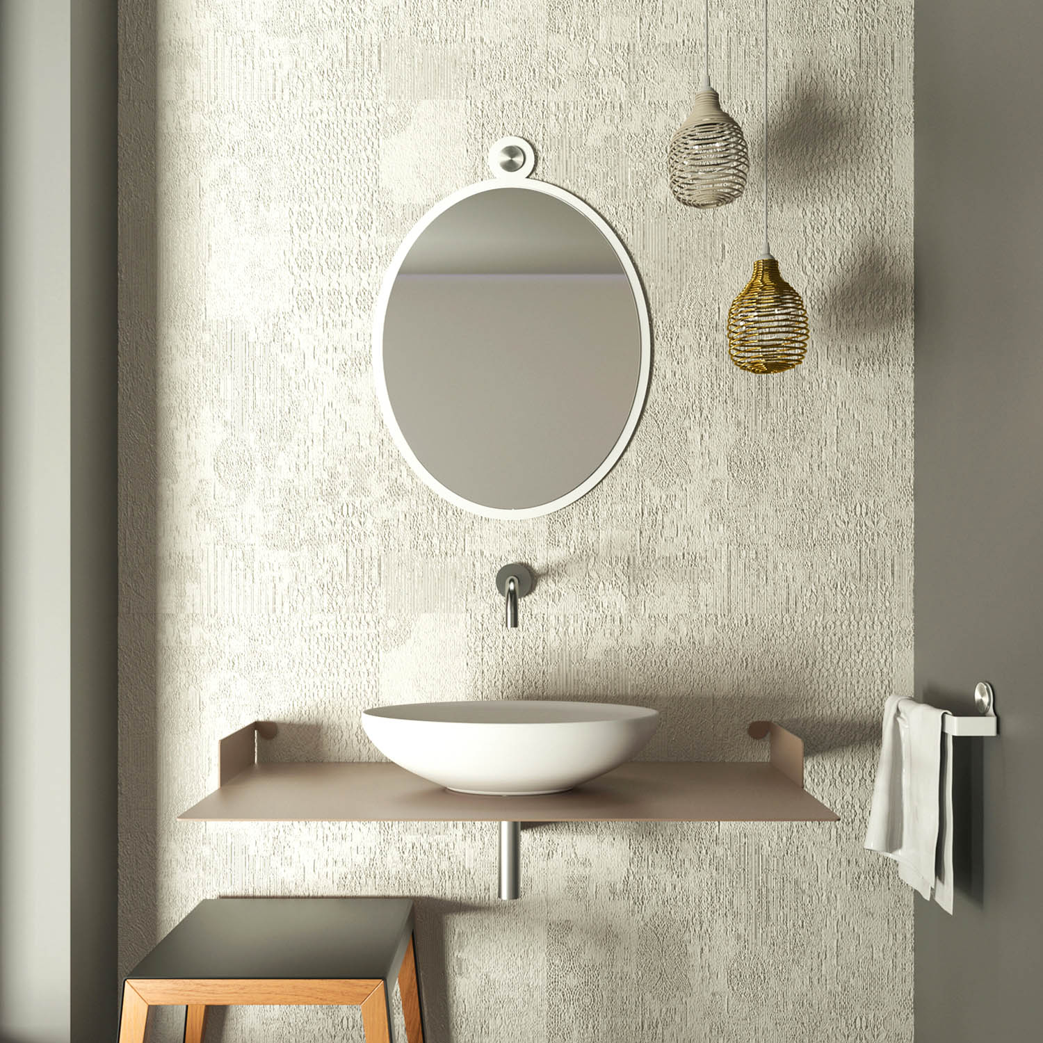 Porte Papier Toilettes Mural Réserve Design Inox Poli BLOMUS - Décoration  Toilettes Salle de bain - FRAISE DES BOIS