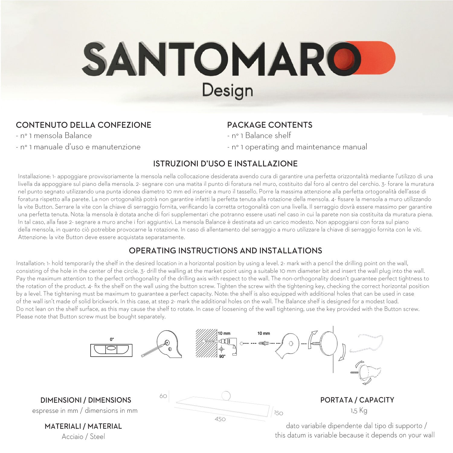 Porte-rouleau de papier toilette – Santomaro Design
