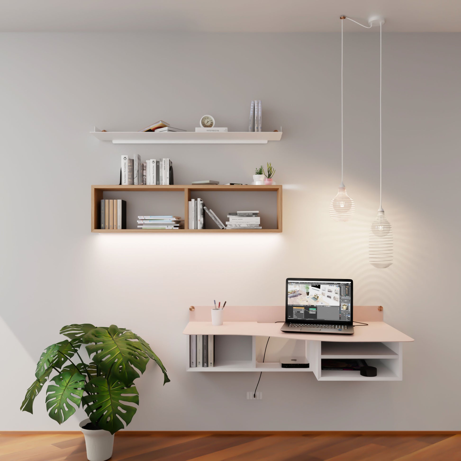 Archline Desk + Box – Santomaro Design